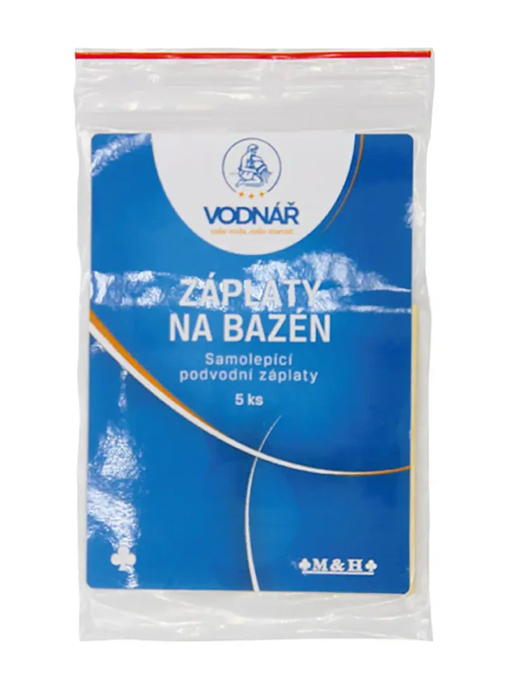 MT záplata na bazén 6,5x6,5cm (5ks) VODNÁŘ