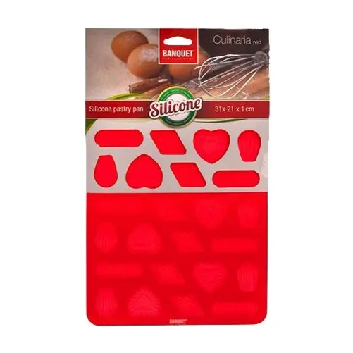 MT forma na ván.cukroví 24ks 31x21x1cm silikon ČRV CULINARIA