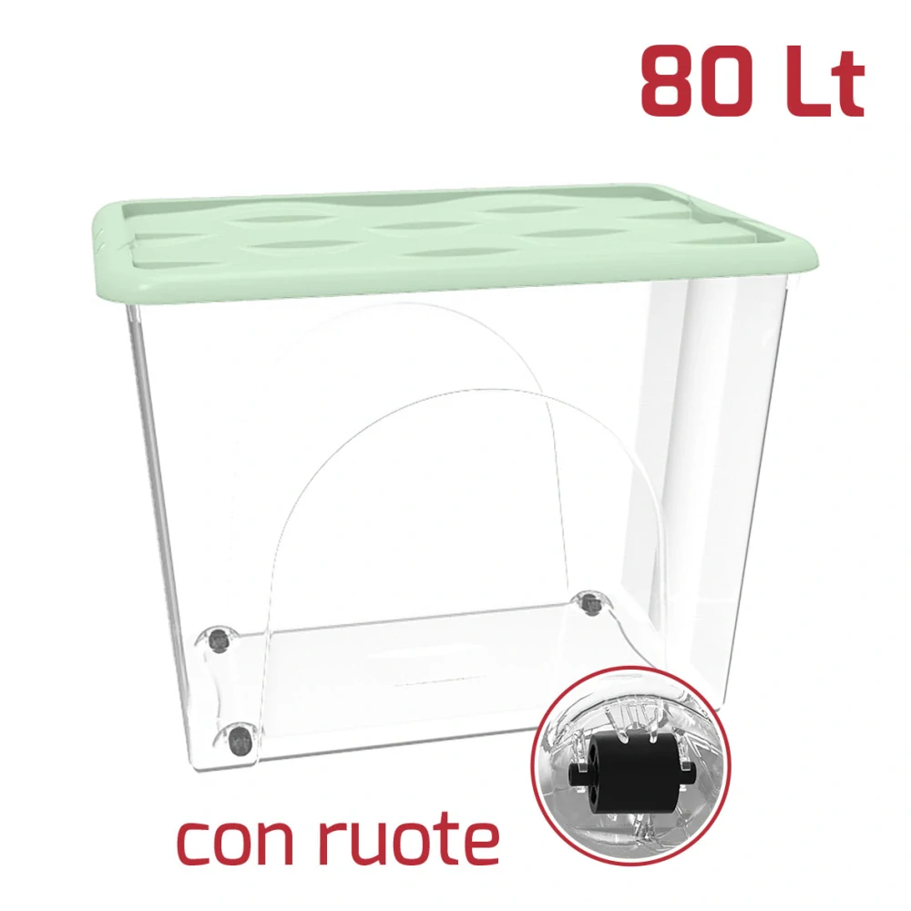 RecaPlast ÚLOŽNÝ BOX S KOLEČKY 80 l