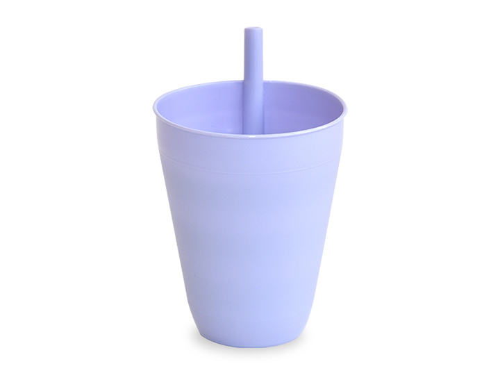 Kovplast Kelímek s brčkem plastový 200 ml