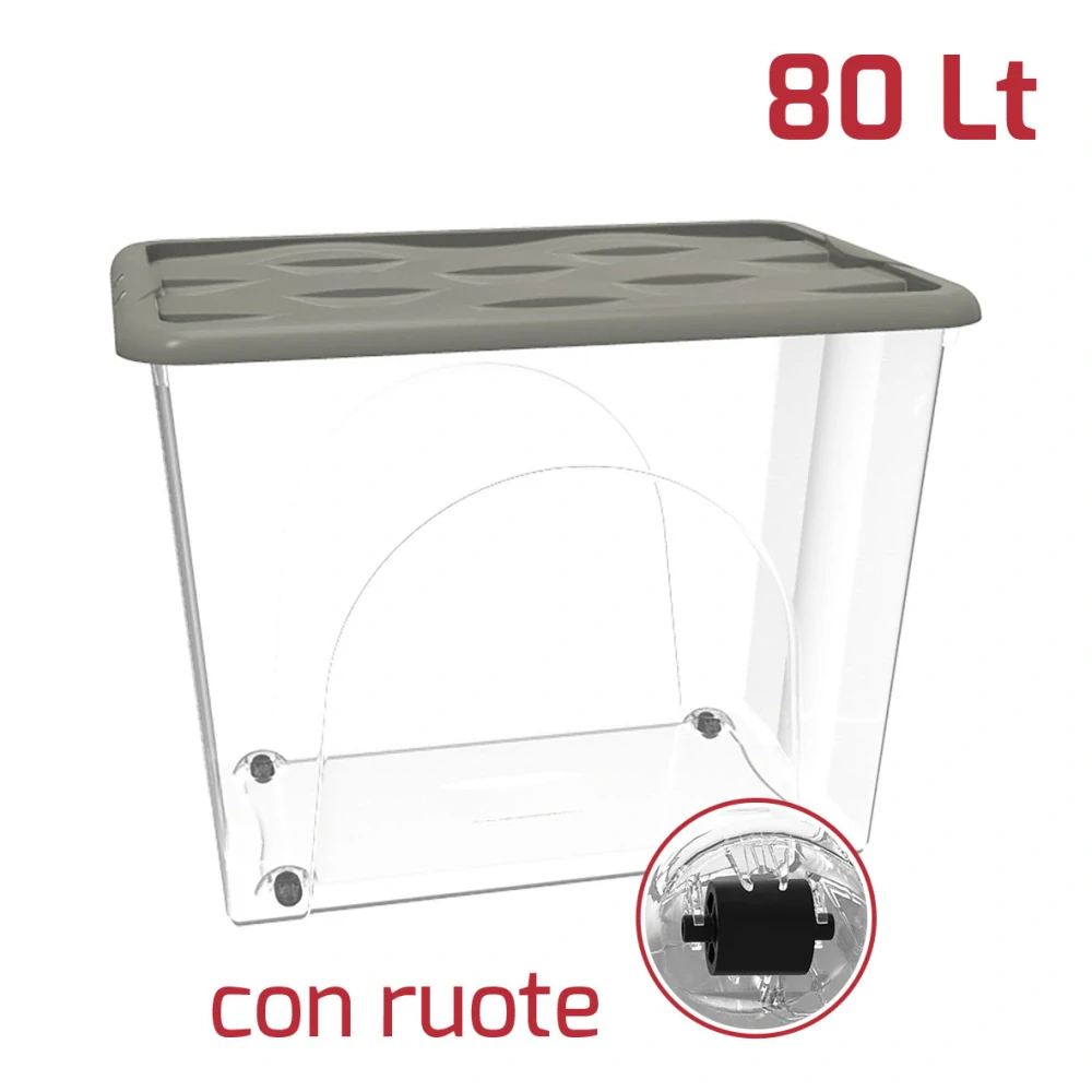 RecaPlast ÚLOŽNÝ BOX S KOLEČKY 80 l