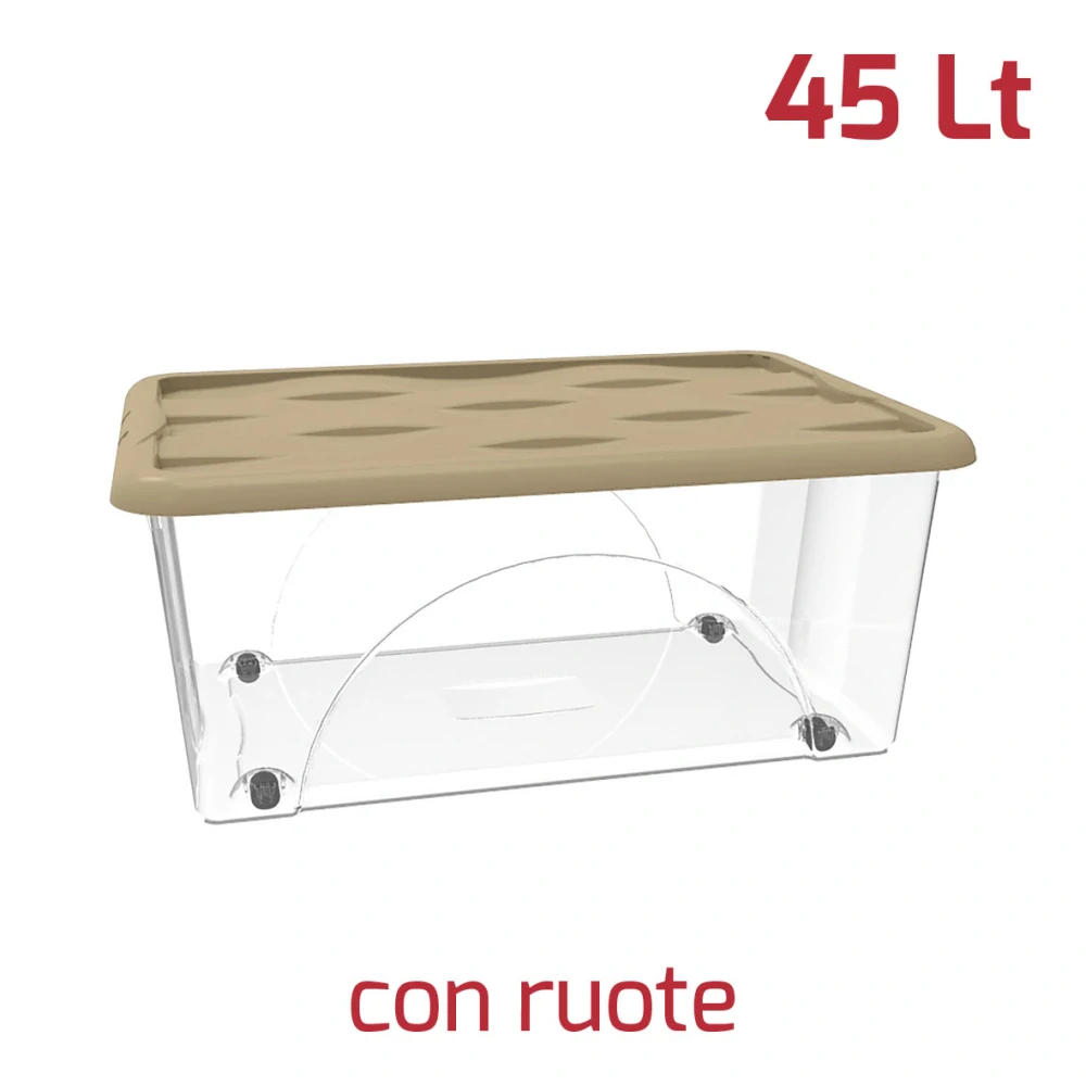 RecaPlast ÚLOŽNÝ BOX S KOLEČKY 45 l