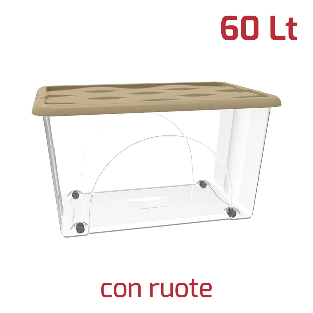 RecaPlast ÚLOŽNÝ BOX S KOLEČKY 60 l