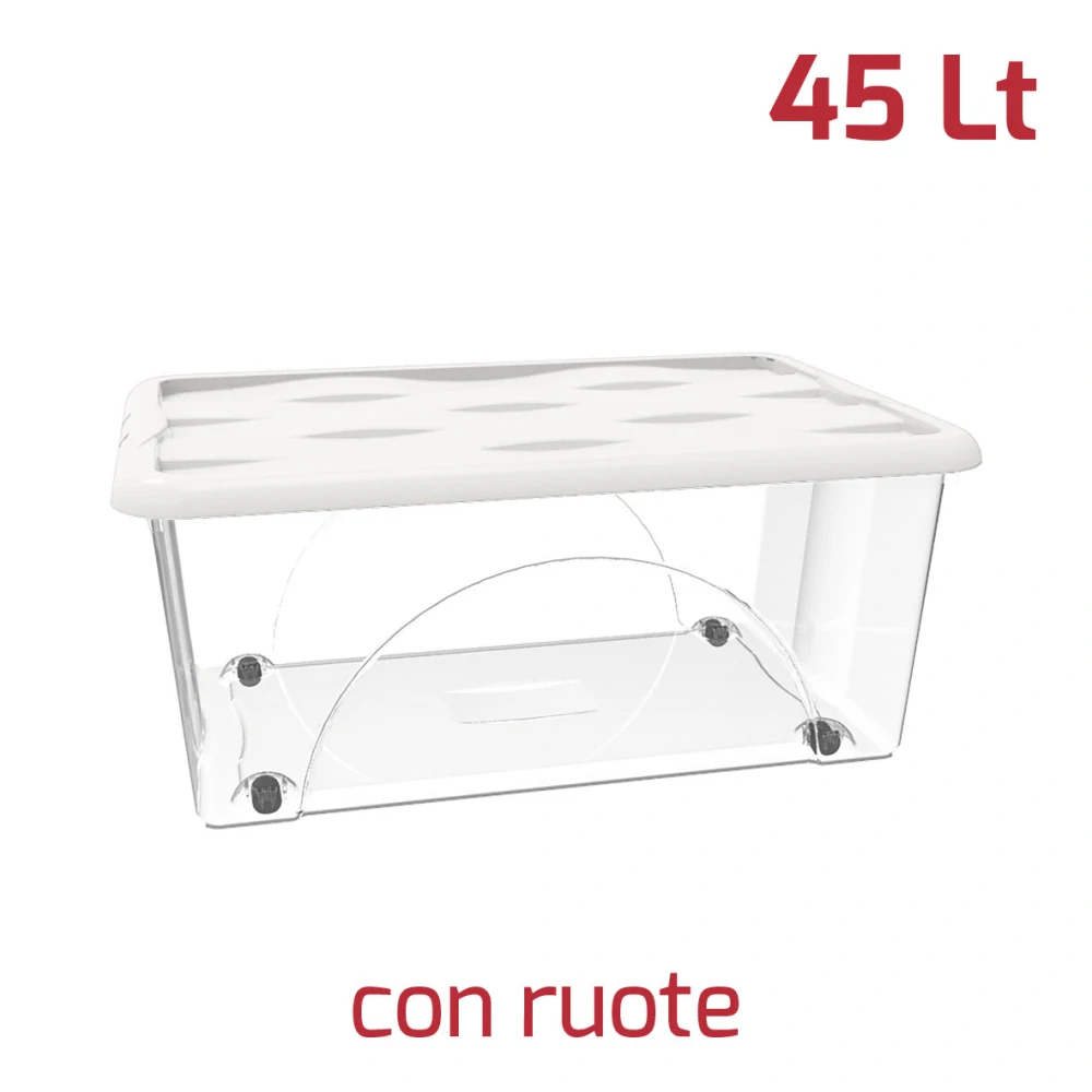 RecaPlast ÚLOŽNÝ BOX S KOLEČKY 45 l