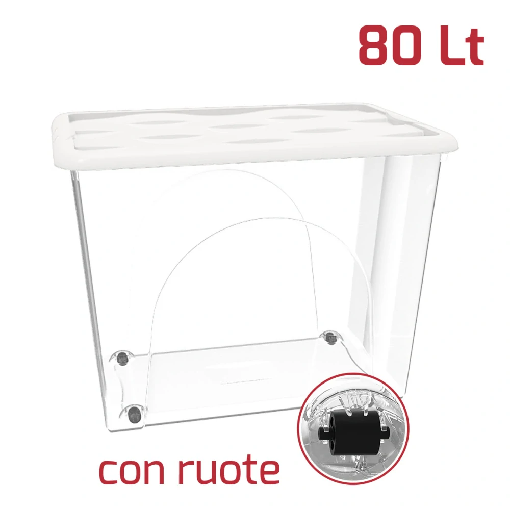 RecaPlast ÚLOŽNÝ BOX S KOLEČKY 80 l