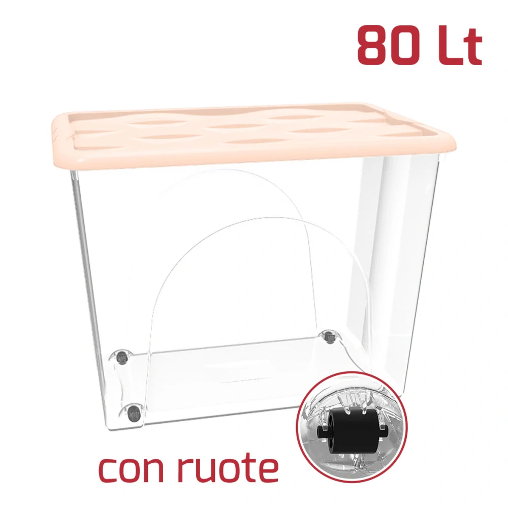 RecaPlast ÚLOŽNÝ BOX S KOLEČKY 80 l