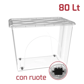 RecaPlast ÚLOŽNÝ BOX S KOLEČKY 80 l
