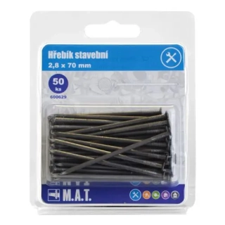 MT hřebík stavební 70x2,8mm (50ks)