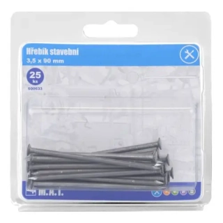 MT hřebík stavební 90x3,5mm (25ks)