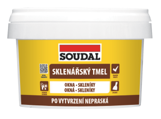 Soudal  Sklenářský tmel 500g