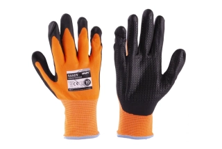 VN Rukavice SANDY 10" oranžovo-černé