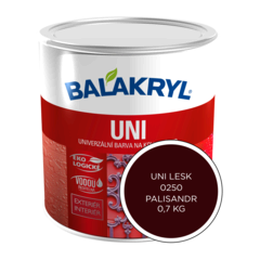 Barva Balakryl UNI LESK 0250 palisandr (0.7kg)