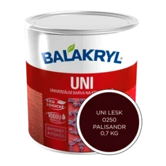 Barva Balakryl UNI LESK 0250 palisandr (0.7kg)