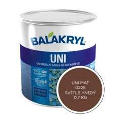 Barva Balakryl UNI MAT 0225 sv.hnědá (0.7kg)