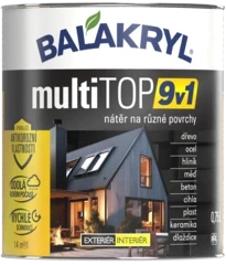 Barva Balakryl multiTOP 9v1 3009 ox.č  (0.75l)