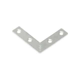 D NA 50 Plochý nábytkový úhelník 50x50x10x2,0 mm