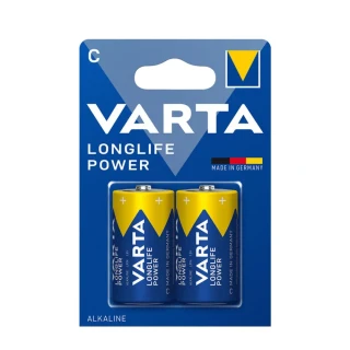 MT baterie C, LR14 alkalická Longlife Power (2ks) VARTA