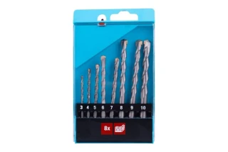 LEV Sada vidiových vrtáků WESTBERG 8ks 3-10mm,PVC