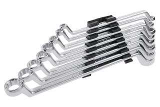 LEV Sada očkové vyhnuté klíče FESTA CrV 8ks 6-22mm