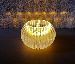 Dekor Dýně svítící LED akryl