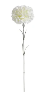 Canea Umělý kvetoucí karafiát, květ průměr 9cm/dl.45cm