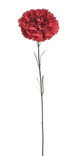 Canea Umělý kvetoucí karafiát, květ průměr 9cm/dl.45cm