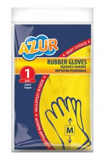 MT rukavice úklidové AZUR vel. M latexové