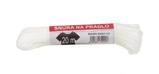 MT šňůra prádelní PPV 20m pr.3mm BÍ
